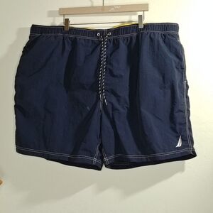 NAUTICA BIG & TALL SWIM TRUNKS SIZE 4 TALL